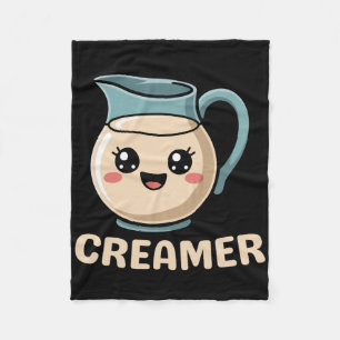 Manta Polar Kawaii Creamer Café Cute Costume Halloween Rista