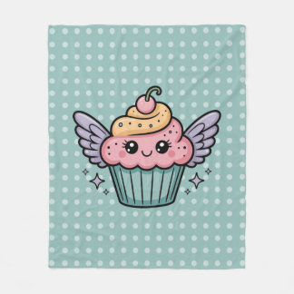 Manta Polar Kawaii Cupcake
