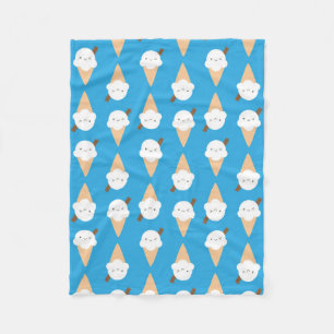 Manta Polar Kawaii Helados