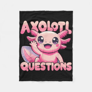 Manta Polar Kawaii I Axolotl cuestiona a Funny Axolotl