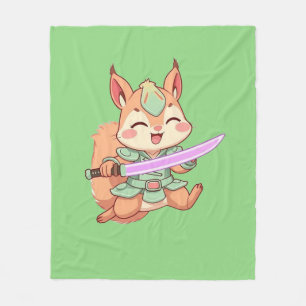 Manta Polar Kawaii Squirrel Samurai.