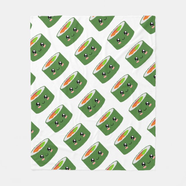 Manta Polar Kawaii Sushi (Anverso)