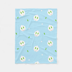 Manta Polar Kawaii Winter Snow Bunny