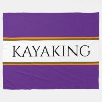 KAYAKING Diversión Naranja blanco morado bandas de