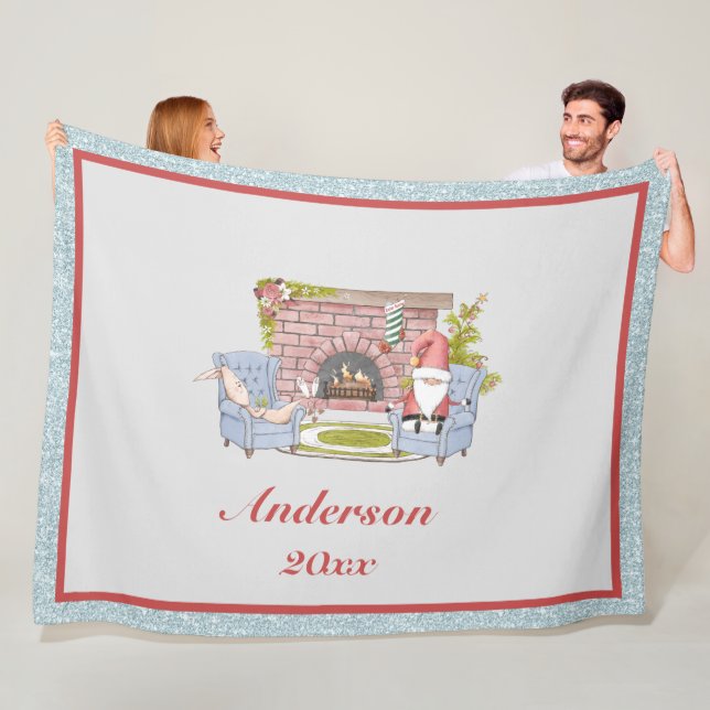 Manta Polar Keepsake de Año de Apellidos (In situ)