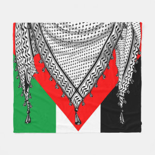 Manta Polar Keffiyeh palestino Scarf tejido tradicional