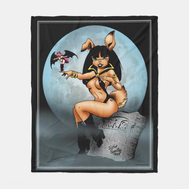 Manta Polar KELLY como vampi (Anverso)