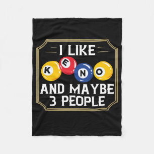 Manta Polar Keno Juego Jugador Ranura Números de Máquina Casin