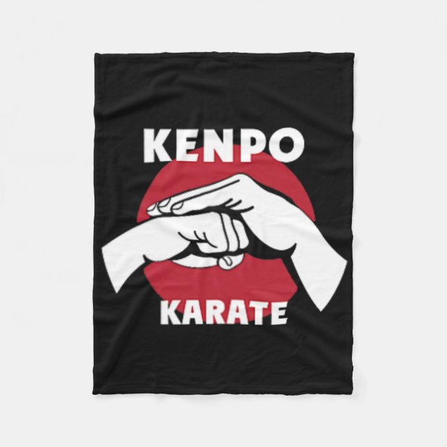 Manta Polar Kenpo Karate 1 (Anverso)
