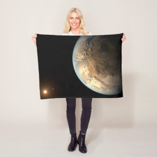 Manta Polar Kepler-186f Orbitando Una Estrella Distante.