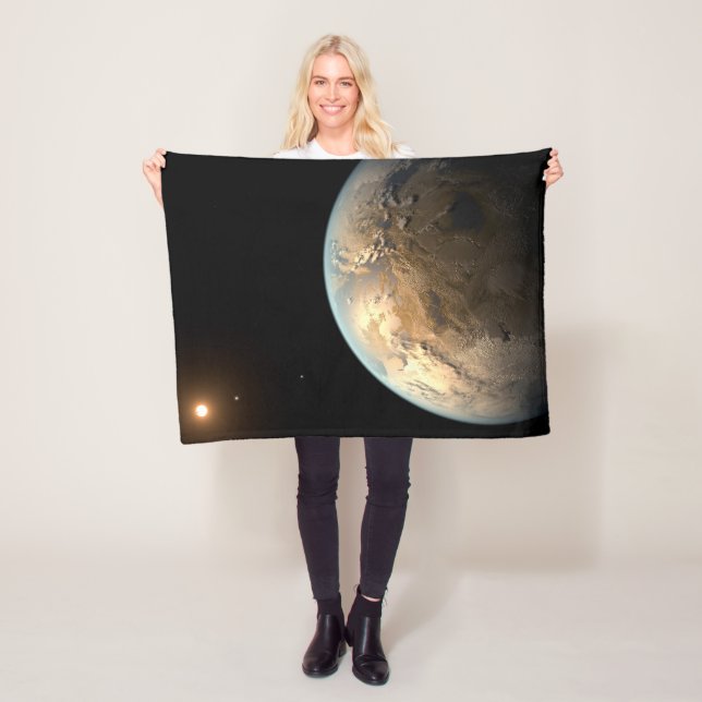 Manta Polar Kepler-186f Orbitando Una Estrella Distante. (In situ)