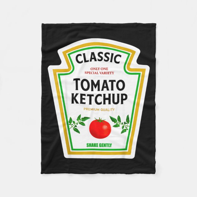 Manta Polar Ketchup Halloween 2024 Costume Matching Mustard Co (Anverso)