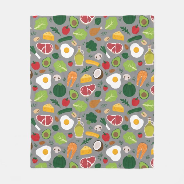 Manta Polar Keto Fleece Blanket (Anverso)