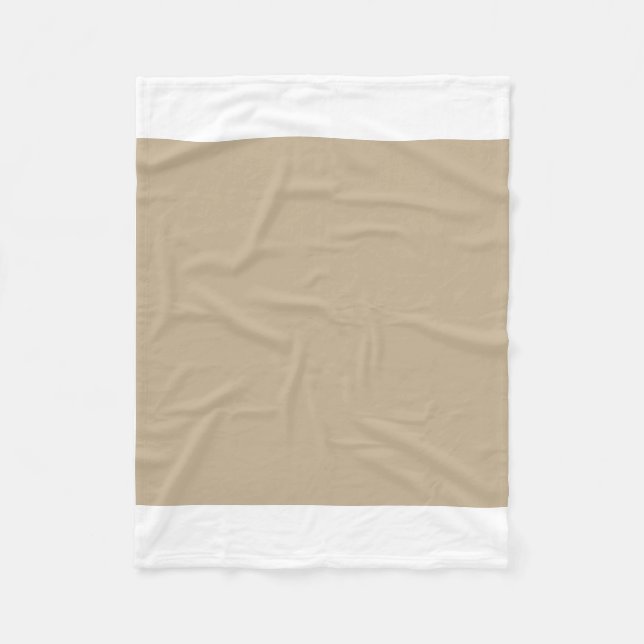 Manta Polar Khaki Brown (Anverso)