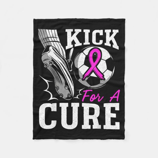 Manta Polar Kick For A Breast Cancer Awareness Nk Ribbon Socce (Anverso)