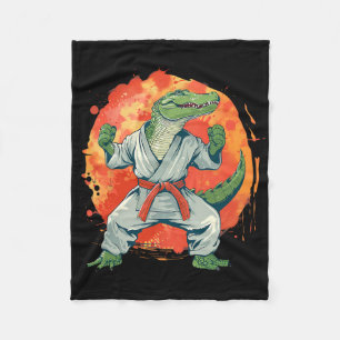 Manta Polar Kickboxing Cocodrilo Taekwondo Karate Mma Divertid
