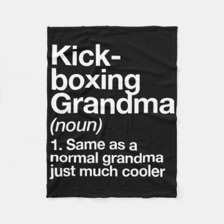 Manta Polar Kickboxing Grandma Definition Funny Sports 