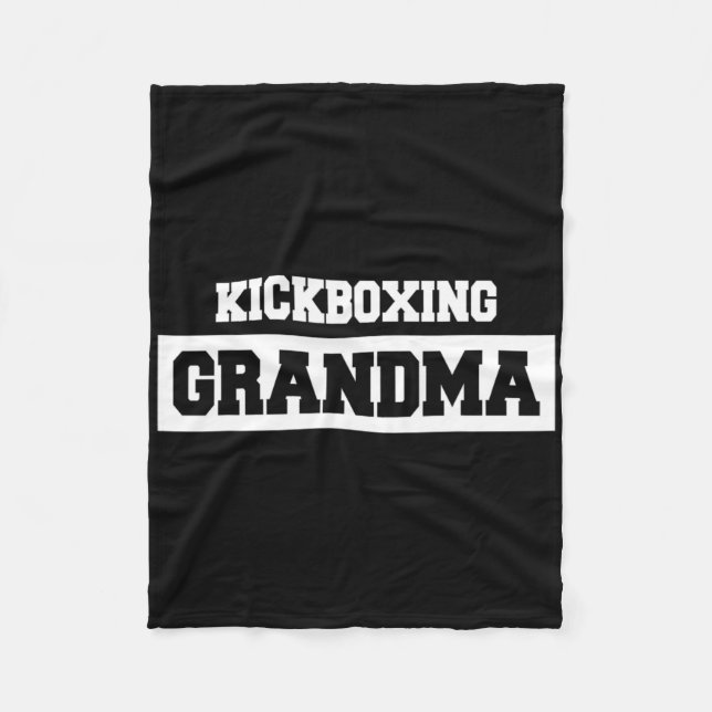 Manta Polar Kickboxing Grandma - Kickboxer  (Anverso)