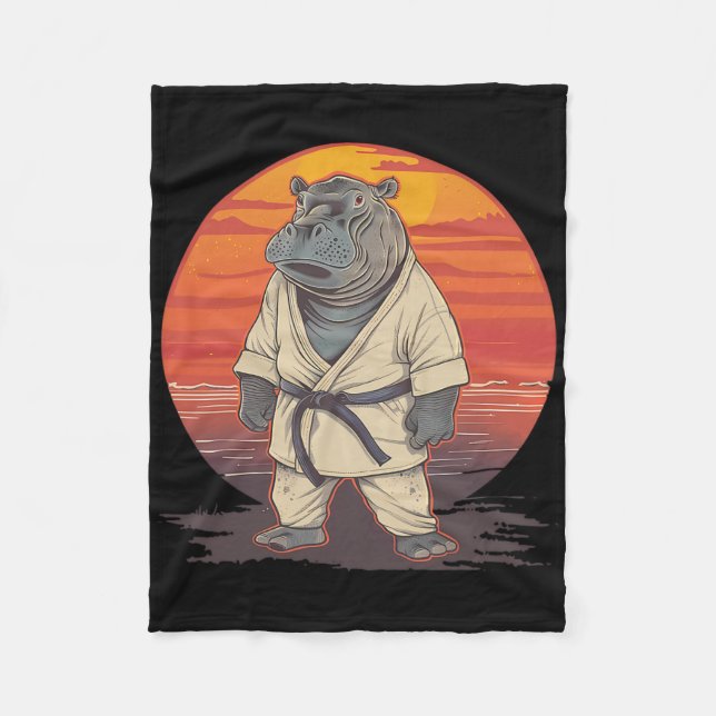 Manta Polar Kickboxing Hippo Martial Arts Karate Jiu-jitsu Mma (Anverso)