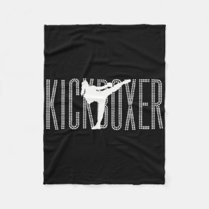 Manta Polar Kickboxing Mujeres Es Kickboxing Chica Es Mujer Ki
