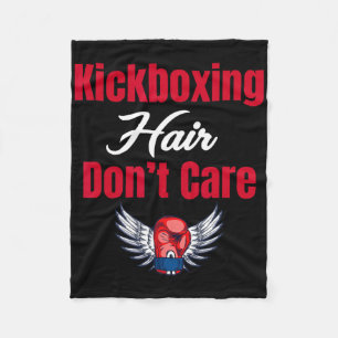 Manta Polar Kickboxing Pelo No Importa Divertido Arte Marcial 