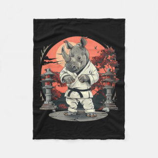 Manta Polar Kickboxing Rhino Taekwondo Karate MMA Divertido