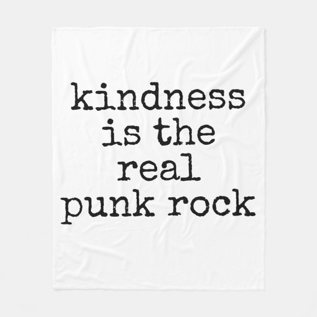 Manta Polar Kindness Is The Real Punk Rock (Anverso)