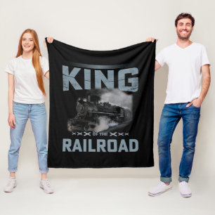 Manta Polar King of the Railroad Steam Train Engine Locomotive