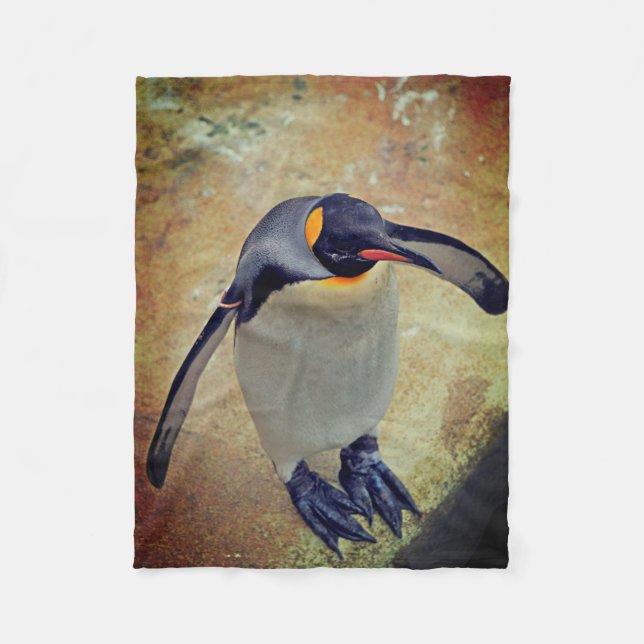 Manta Polar King Penguin Edinburgh Zoo Scotland (Anverso)