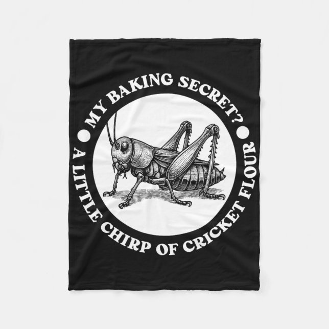 Manta Polar King Secret Cricket Flour Edible Insects Protein  (Anverso)