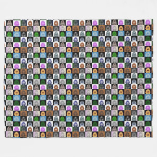 Manta Polar King Tut Pop Art Fleece Blanket