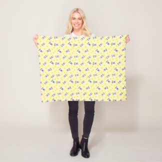 Manta Polar KiniArt Corgi Puppies Blanket