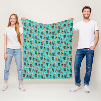 Manta Polar KiniArt Cutieface Cairn Fleece Blanket