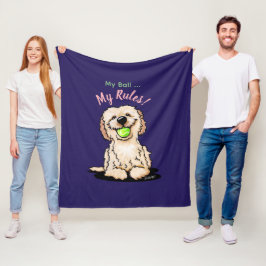 Manta Polar KiniArt Goldendoodle MY BALL