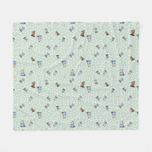 Manta Polar KiniArt Pit Bull Fleece Blanket