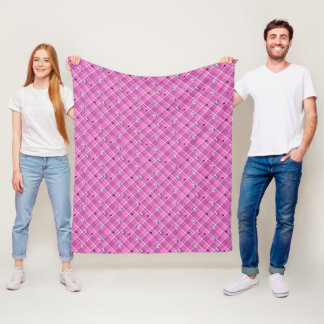 Manta Polar KiniArt Se Gusta En Plaid