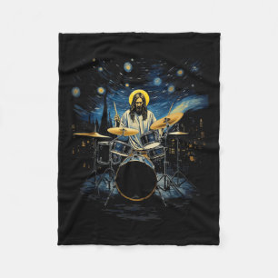 Manta Polar Kit de tambor percusionista percusionista Van Gogh