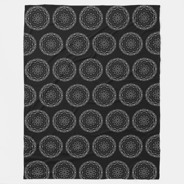 Manta Polar Kitten Mandala (Anverso)