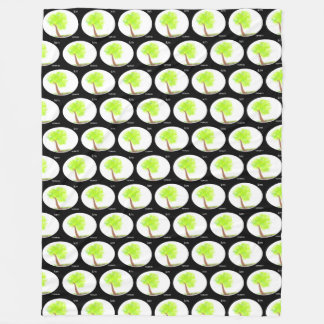 Manta Polar km tree painting 3D blanket