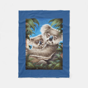Manta Polar Koala y bebé