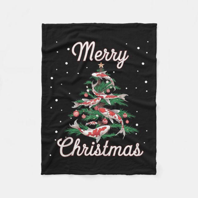 Manta Polar Koi Fish Xmas Tree Koi Carp Christmas Tree (Anverso)