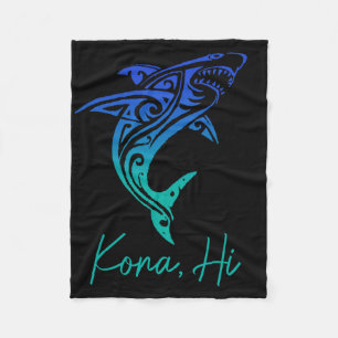 Manta Polar Kona Hawái Tiburón Buceo Pesca Surf Surfista Ha