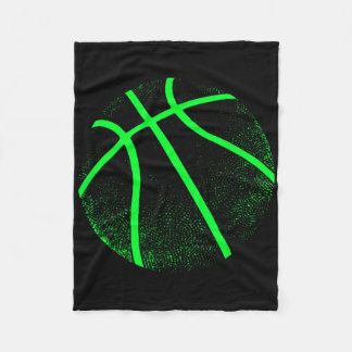 Manta Polar Korbllgriffe Black And Green Sketll 