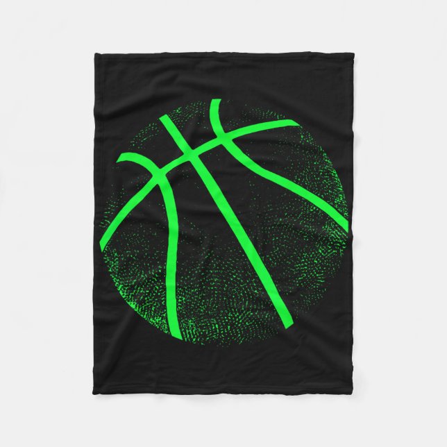 Manta Polar Korbllgriffe Black And Green Sketll  (Anverso)