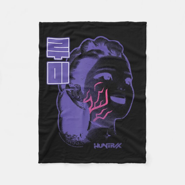 Manta Polar Kp Demon Hunters Halloween Huntrix Rumi Demon Mark (Anverso)