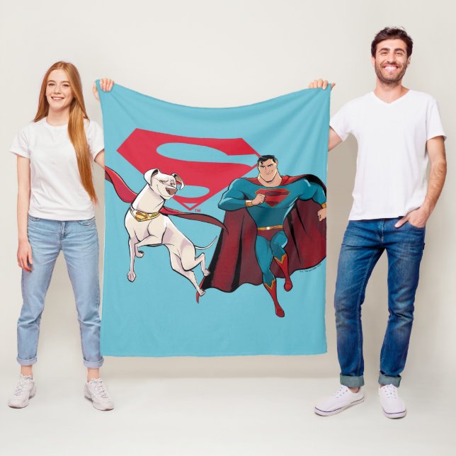 Manta Polar Krypto y Superman (In situ)