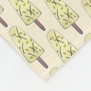 Manta Polar Kulfi Qulfi Dessero congelado de helado de comida