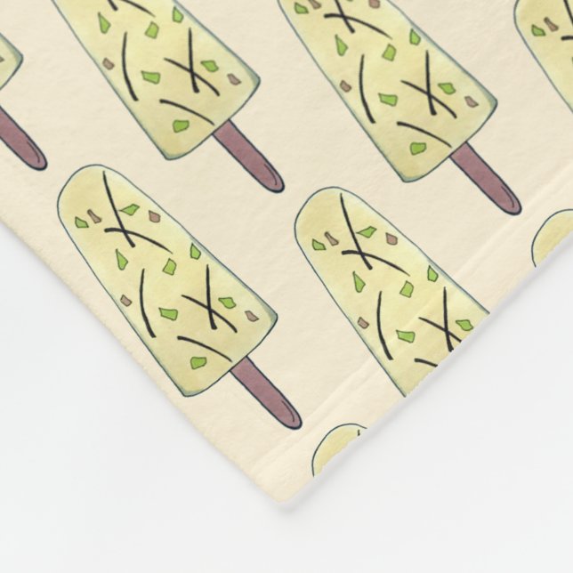 Manta Polar Kulfi Qulfi Dessero congelado de helado de comida  (Esquina)