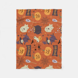 Manta Polar Kuschelige Baby-Fleecedecke – Halloween Design💕