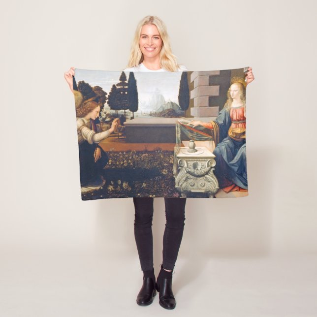 Manta Polar La Anunciación, Leonardo da Vinci, 1472-1473 (In situ)